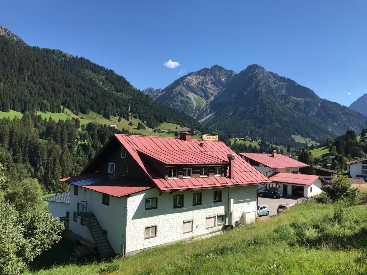 Gasthof Hirsch Hotell Hirschegg  Eksteriør bilde